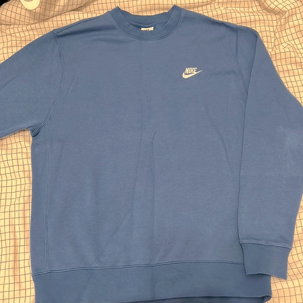 Nike Cobalt Blue Crewneck Sweatshirt size Large